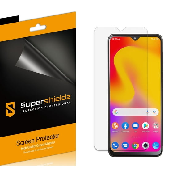(6 Pack) Supershieldz Designed for TCL 30 XL Screen Protector, High Definition Clear Shield (PET)