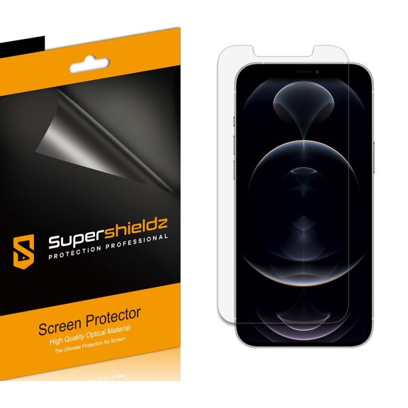 [6-Pack] Supershieldz for Apple iPhone 12 Pro Max (6.7 inch) Screen Protector, Anti-Glare & Anti-Fingerprint (Matte) Shield