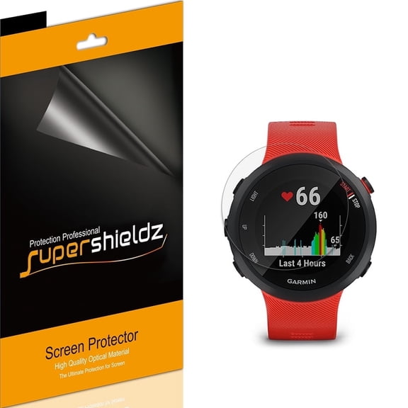Supershieldz Designed for Garmin Forerunner 55 / 45/ 45s Screen Protector, High Definition Clear Shield (PET) (6 Pack)