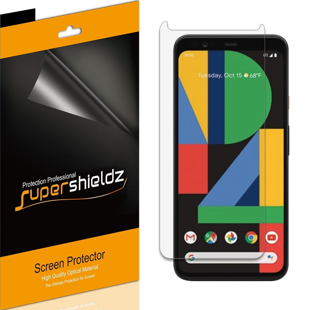 Supershieldz Google Pixel Screen Protector, 6-Pack, Anti-Bubble
