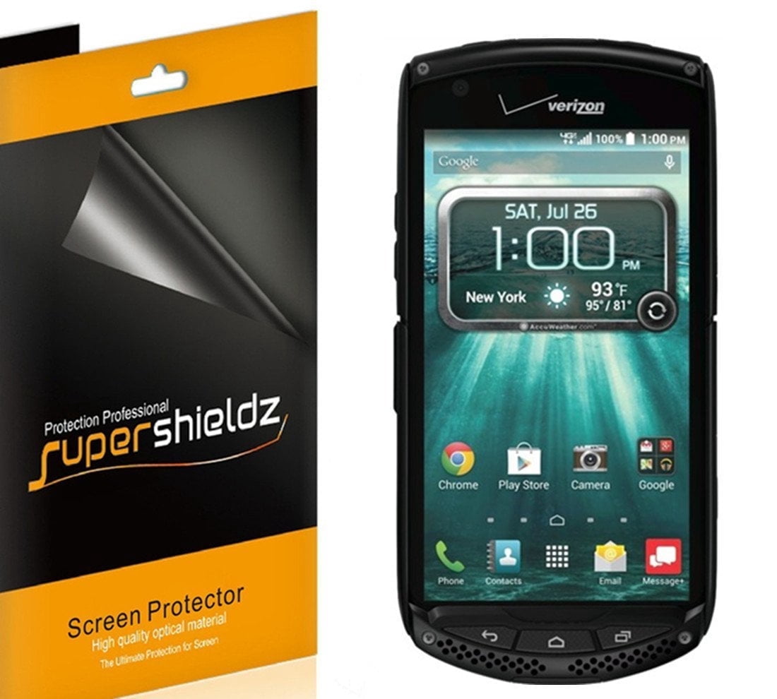 [6-Pack] Supershieldz for Kyocera Brigadier Screen Protector, Anti ...