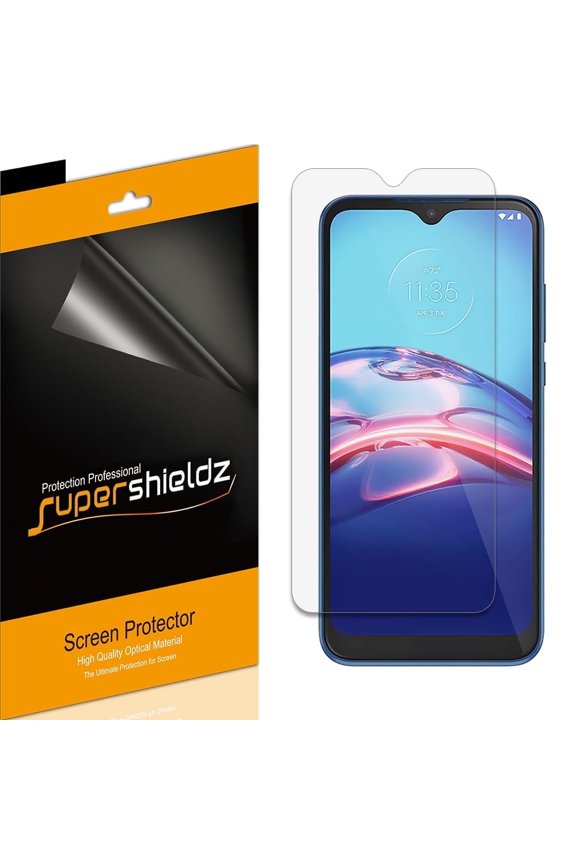 Designed for Motorola Moto E (2020) Screen Protector, High Definition Clear Shield (PET) (6 Pack)