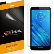 Supershieldz Designed for Motorola Moto E6 Screen Protector, High Definition Clear Shield (PET) (6 Pack)