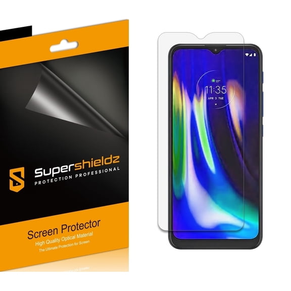 Supershieldz Designed for Motorola Moto G10 / Moto G20 Screen Protector, High Definition Clear Shield (PET) (6 Pack)