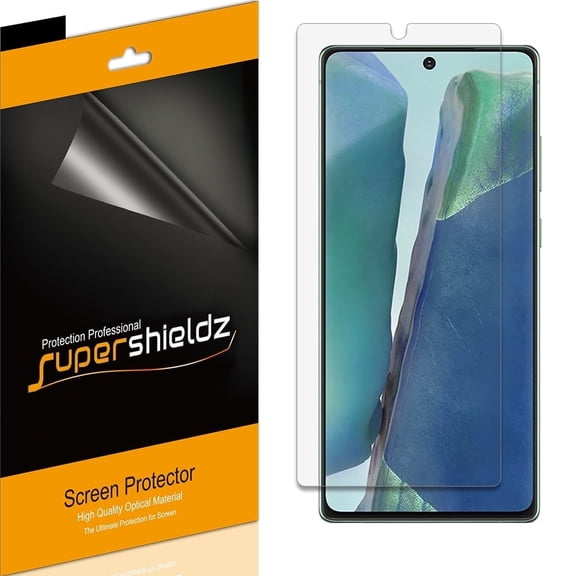 Supershieldz Designed for Samsung Galaxy Note 20 5G Screen Protector, High Definition Clear Shield (PET) (6 Pack)