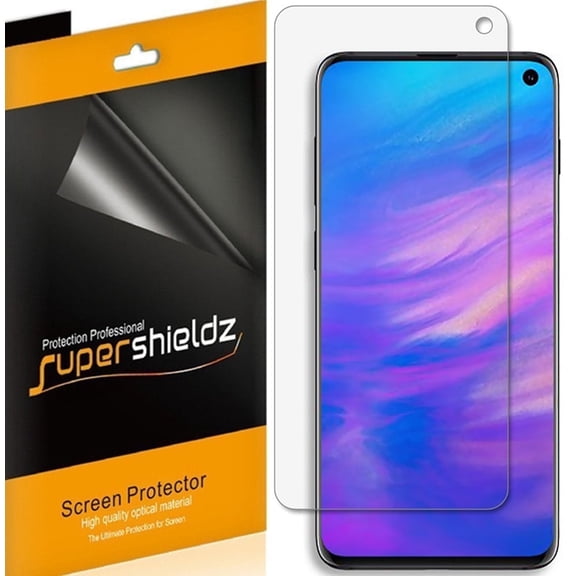 Supershieldz Designed for Samsung (Galaxy S10e) Screen Protector, High Definition Clear Shield (PET) (6 Pack)
