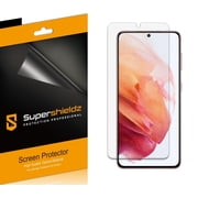 (6-Pack) Supershieldz Designed for Samsung Galaxy S21 5G Screen Protector, Anti-Bubble High Definition (HD) Clear Shield