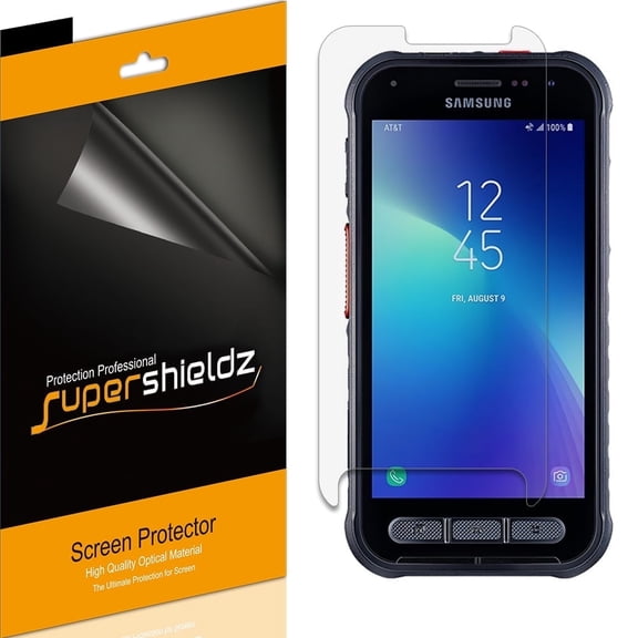 Supershieldz Designed for Samsung Galaxy Xcover FieldPro Screen Protector, High Definition Clear Shield (PET) (6 Pack)