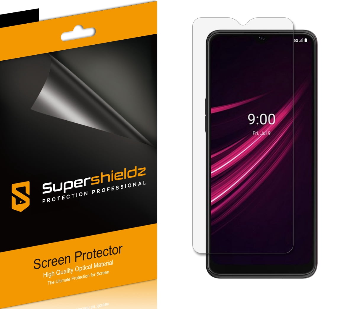 2x Supershieldz Vetro Temperato Per T-Mobile Revvl V Plus 5G - Protezione Schermo HD - Foto 5