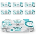 thumbnail image 1 of 6 Pack Surface Cleaning Wipes Bleach Free, All-Purpose Cleaner for Bathroom, Kitchen, Office, 72 Count Soft Flow, Fresh Scent, Lint Free & Durable, 1 of 4