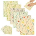 thumbnail image 1 of 6 Pack Swedish Dishcloth Mixed Color Reusable Cleaning Cloth Assortment Kitchen Cloth Washable Absorbent Sponge Alternative for Dish (Flower Theme), 1 of 7