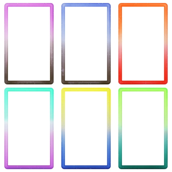 6 Pack TPU Slab Guard for PSA Graded Cards ONLY Gradient Edge Protector
