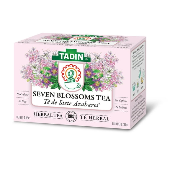 (6 Pack) Tadin Seven Blossoms Herbal Tea Bags, 24 Ct