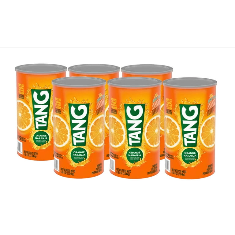 6 Pack Tang Drink Mix, Orange, 72 oz, Vitamin C Enriched 6 Pack Tang Drink Mix, Orange, 72 oz, Vitamin C Enriched