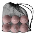 thumbnail image 1 of 6 Pack Tennis Balls for Training and Practice High Elasticity Tennis Balls for Beginners and Dogs with Mesh Carry Bag for Pet Dog Fetch Training and Beginner Tennis Lessons, 1 of 5