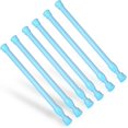 Tension Rode 6 Pack Tension Rods Adjustable 25-40cm No Drill Rustproof Spring ...