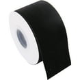 thumbnail image 1 of 6 Pack ThreadArt Velvet Ribbon 2 1/4 Inch Wide - Velvet Ribbon for Gift Wrapping, Weddings, Ribbon for Hair Bows, Choker Jewelry, Crafts, Bouquet And More - 5 Yard Rolls - Black 2 1/4", 1 of 9