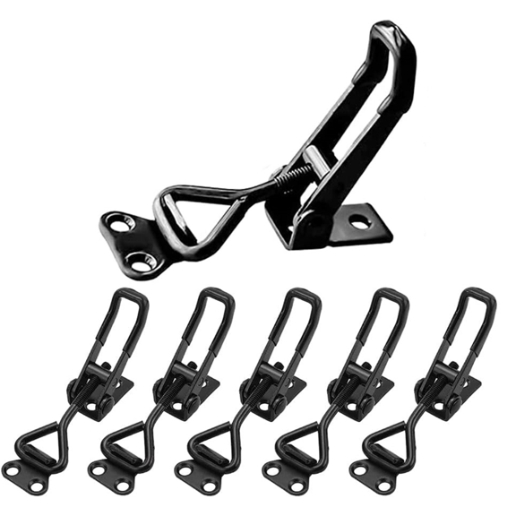 6 Pack Toggle Clamp Latch 100KG Holding Capacity 4001Pull Clamps,Adjustable Quick Releas ywm58