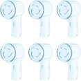 thumbnail image 1 of 6 Pack Toothbrush Heads Dustproof Cover Compatible with Oral B, Fits for Oral-B iO Series, Pro 1000, 1500, 5000, 7500 Electric Toothbrush, Protects Brush Head and Convenient Travel, 1 of 13