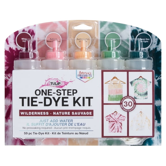 Tulip Wilderness One-Step Tie-Dye Kit, 6 Pack