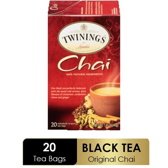 (6 Pack)Twinings of London Chai Tea, 20 ct.