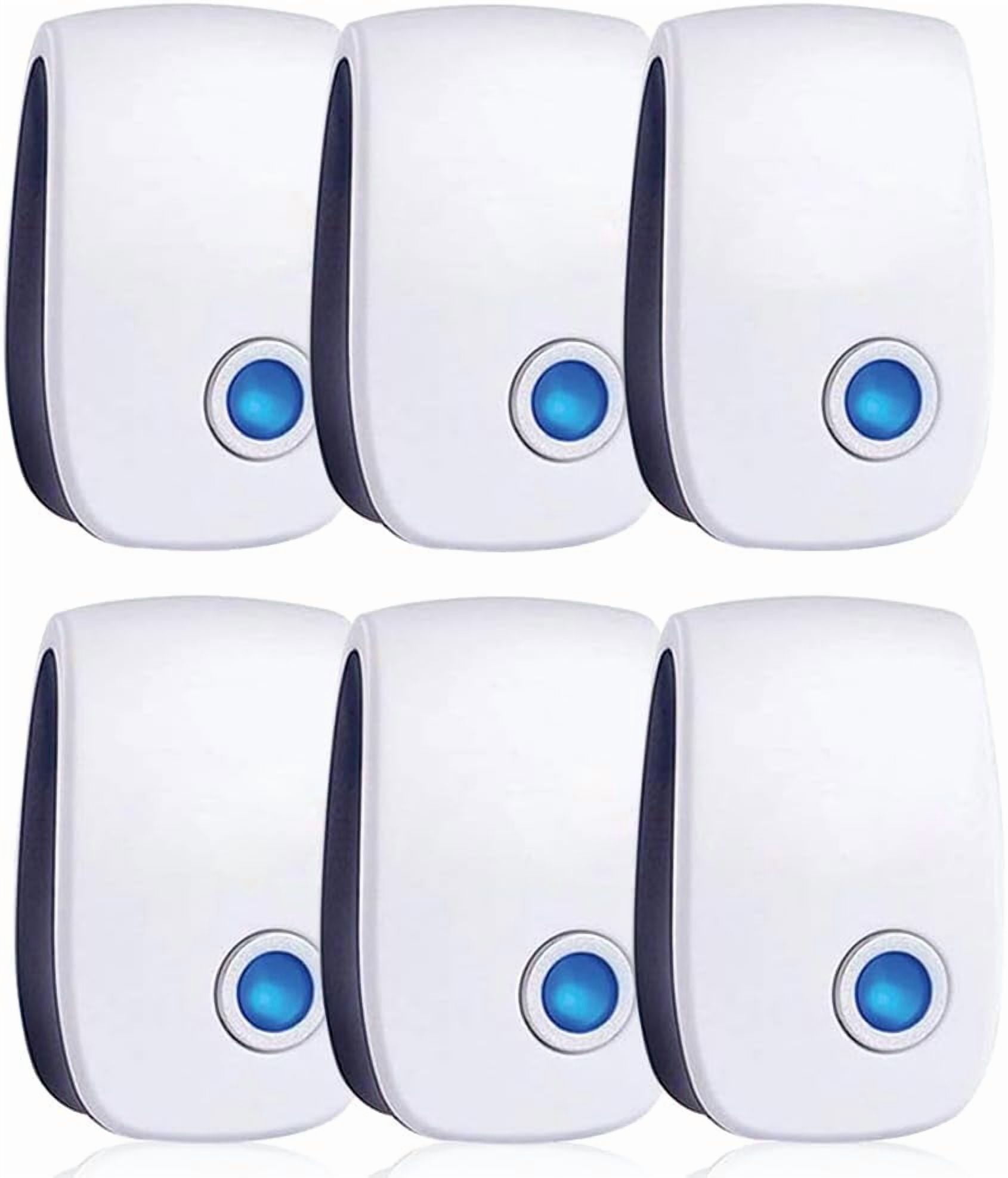 6 Pack Ultrasonic Pest Control ler, Mouse Traps Indoor for Home Mosquito lent Electronic Pest lent Plug in Cockroaches, Mice, Spiders, Ants, Bugs for House Kitchen Garage
