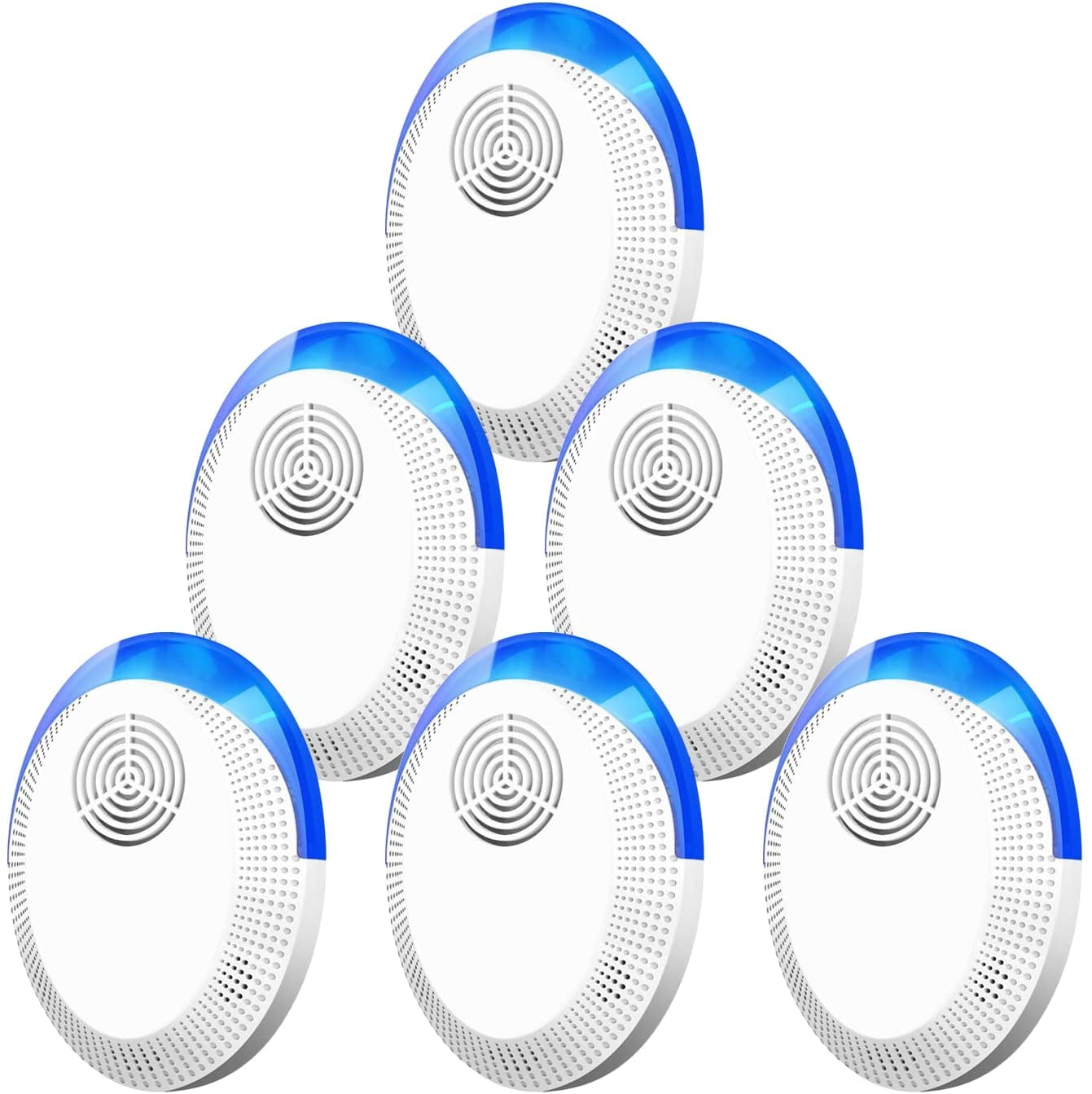 6 Pack Ultrasonic Pest Repeller,Mice Repellent Plugins Electronic Pest