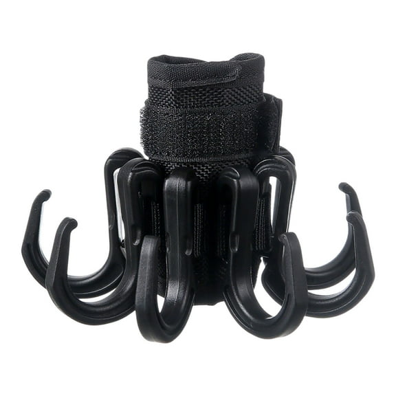 6-Pack Umbrella Hanging Hooks - Heavy Duty Hooks for Beach, Camping & Yard - Holds Towels, Clothes, Bags & Accessories - Non- Design for Sunshade & Patio Umbrellas