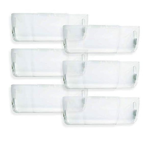 6-Pack Unbreakable Clear Plastic Magnetic Air Vent Deflector  Adjustable 10-14 Inches for Floor, Sidewall, and Ceiling Vents  Energy Efficient, Durable & Easy to Install