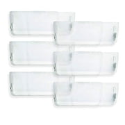 6-Pack Unbreakable Clear Plastic Magnetic Air Vent Deflector   Adjustable 10-14 Inches for Floor, Sidewall, and Ceiling Vents   Energy Efficient, Durable & Easy to Install