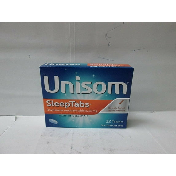6 Pack - Unisom SleepTabs 32 Tablets Each