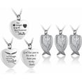 thumbnail image 1 of 6 Pack Urn Necklace for Ashes Heart & Cylinder Cremation Stainless Steel Keepsake Memorial Urn Locket for Ashes Cremation Urn Necklace, 1 of 7