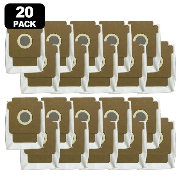 6 Pack Vacuum Cleaner Dust Bags for Roomba 2.8L Large Capacity for Essential Robot Vacuum Q0520 i Series j Series Automatic Dirt Disposal(20 PACK)