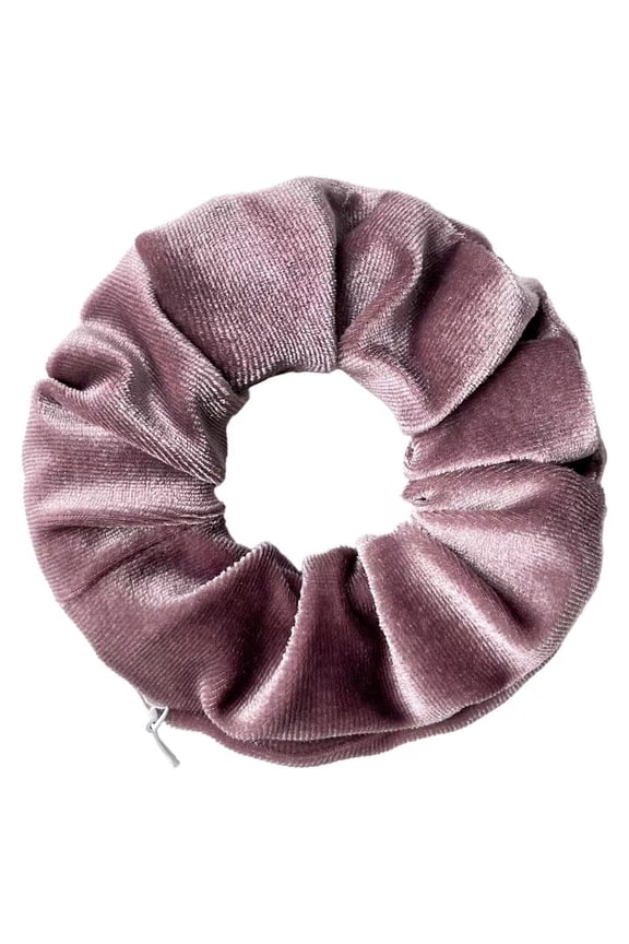 6 Pack Velvet Scrunchies for Thick Hair - Large Soft Hair Ties for Ponytail Holder, Women Girls Scrunchie with Storage Bag, Korean Velvet Hair Ties for Curly or Thick Hair, 6 Colors