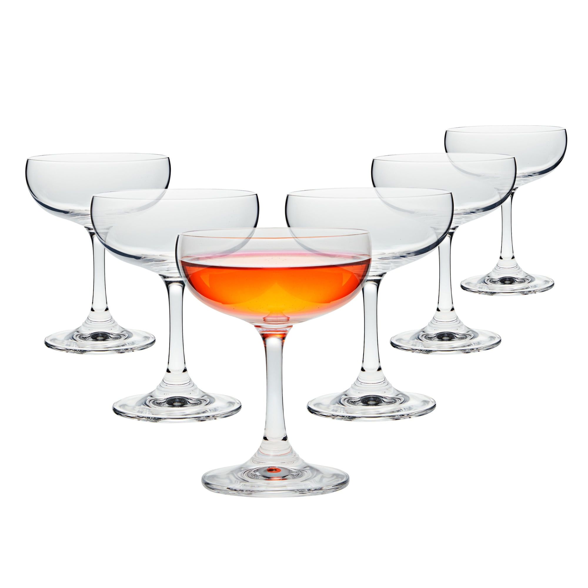 Vintage Art Deco Fluted Drinking Glasses Set of 4, 11 oz Modern Kitchen  Glassware Set | Unique Cups for Weddings, Cocktails or Bar, Ribbed Glass  Cup