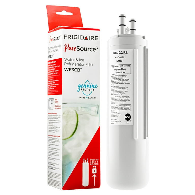 Frigidaire 6-Month Push-In Refrigerator Water Filter WF3CB