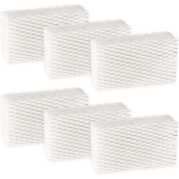 6 Pack WF813 EQWF813 Humidifier Filters Replacement Compatible with Equate EQ-2119-UL PCWF813 Relion RCM-832 RCM-832N ProCare PCCM-832N Cool Mist Humidifier Replacement Filter