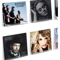 thumbnail image 1 of 6-Pack Wall Mount Record Shelf, 12-Inch Clear Acrylic Floating Shelves for Album Storage, Book Display, Magazine Rack, Picture Ledge, Kids Room Organizer, 1 of 7