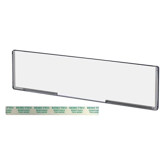 5 Pack Wall Mount Sign Holder 14" X 8.5" - Horizontal Acrylic Frame With Pre-Drilled Holes For Easy Mounting