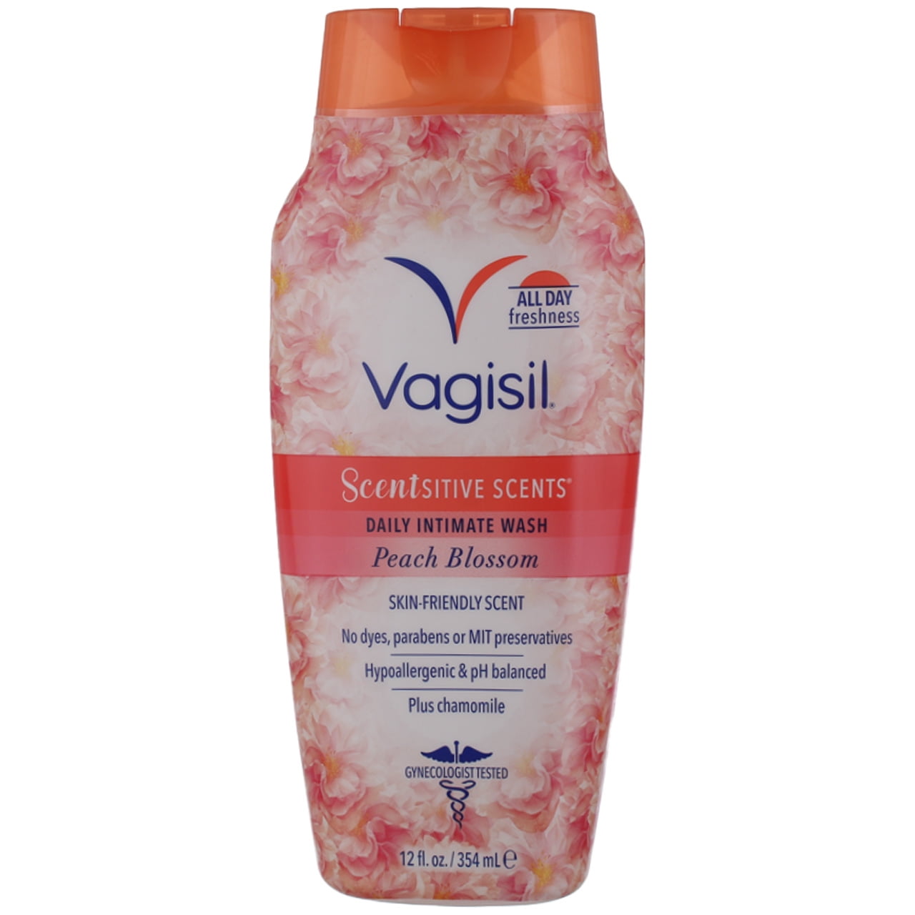 6 Pack - Wash Scentsitive Scents Peach Blossom 12 oz