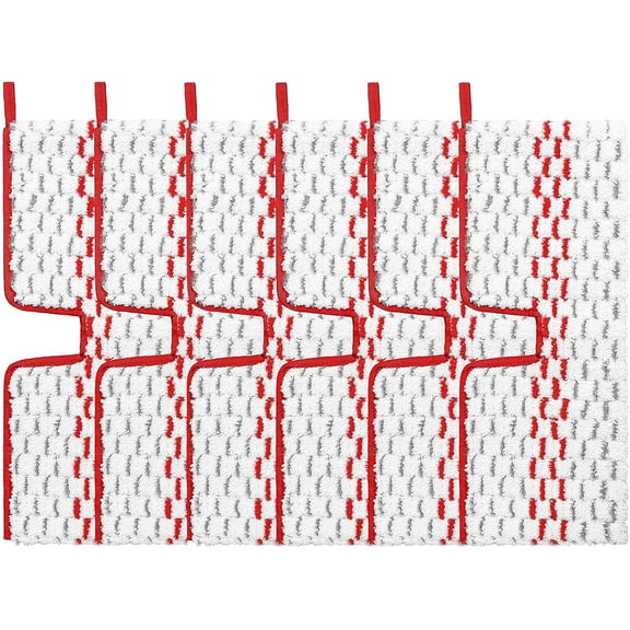 6 Pack Washable Microfiber Spray Mop Refills Compatible with O-Cedar ProMist MAX Spray Replacement Mop Pads