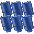 thumbnail image 1 of 6-Pack Water Filter Replacement for All PUR Faucet Filtration Systems, Model FM-3700, PFM400H, PFM350V, Replace Mineral Core Faucet Mount Water Filter, 1 of 7