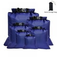 thumbnail image 1 of 6 Pack Waterproof Dry Bags, Lightweight Outdoor Dry Sacks Ultimate Dry Bags for Kayaking Rafting Boating Camping (1.5L, 2.5L, 3L, 3.5L, 5L, 8L), 1 of 3