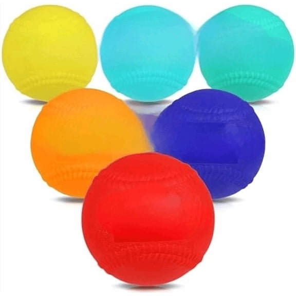 6 Pack Weighted Plyo  Set (3.5-16 oz) for Baseball & Softball Training - Improve Power, Pitching, Hitting - Perfect for Yoga, Fitness, Plyometrics - All Skill Levels$$Sport & Recreation Other