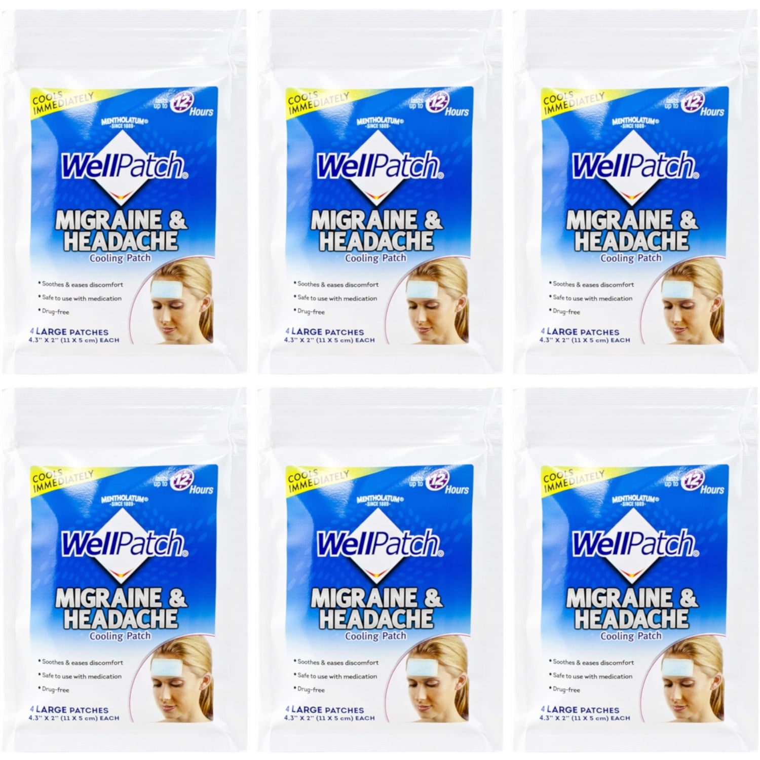 https://i5.walmartimages.com/seo/6-Pack-Well-Patch-Cooling-Headache-Pads-Migraine-4-in-A-box-Lasts-up-to-8-hours_51de100c-9ee0-4bdf-96f1-6c8ba656c3c5_1.082d64f045d23e7f54241ab3f1d0dd18.jpeg