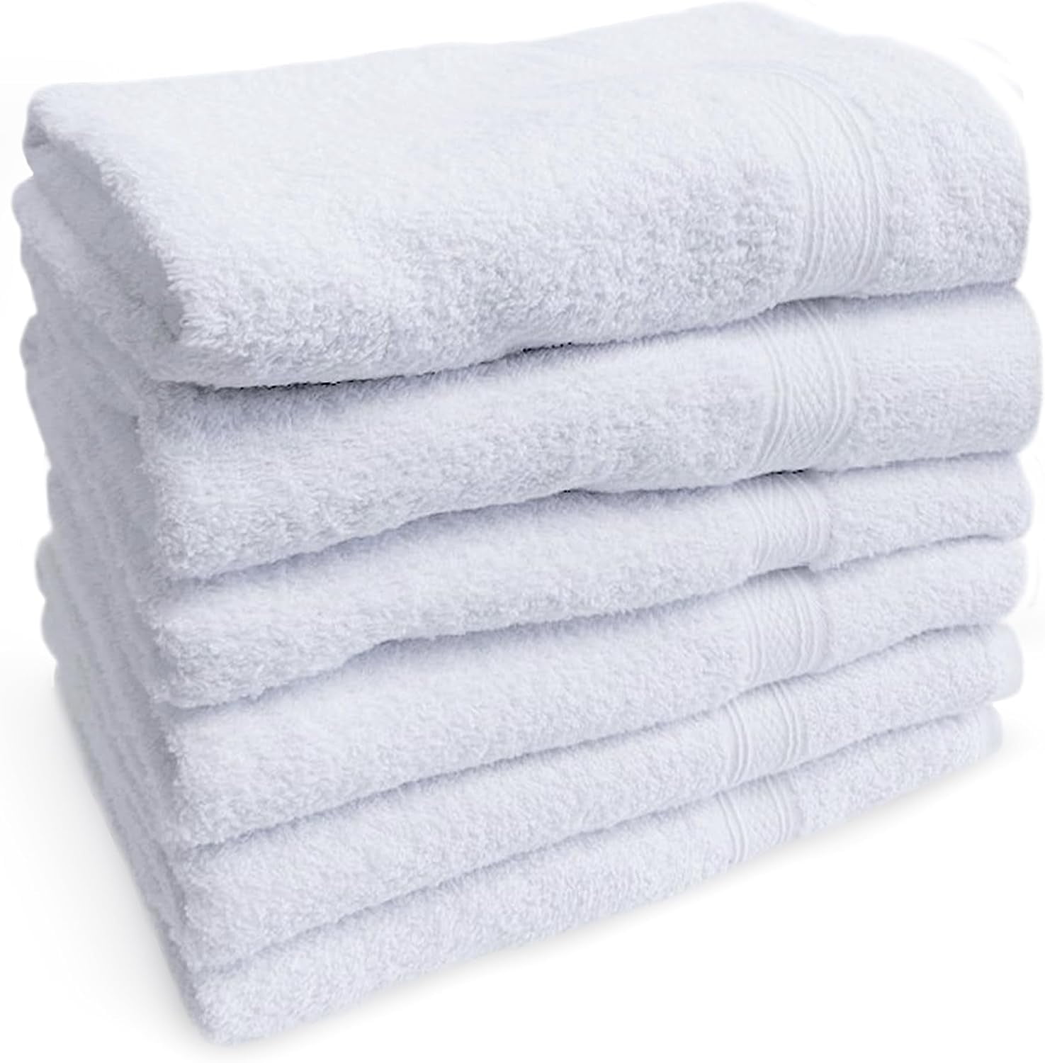 3 Pack Cotton Bath Towels 13x30 Inch Super Absorbent For Pool Spa Utopia  Towels 