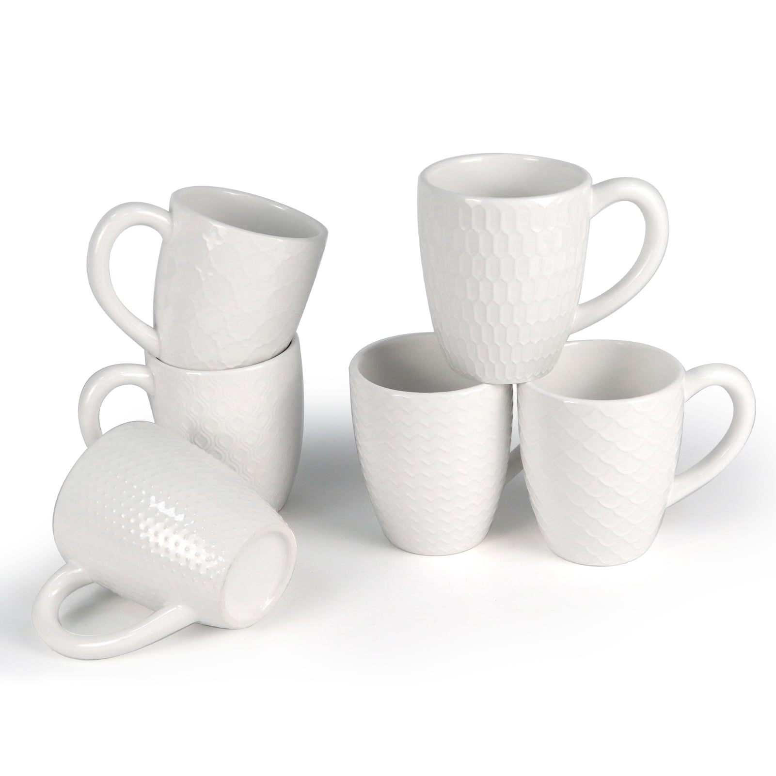 https://i5.walmartimages.com/seo/6-Pack-White-Ceramic-Coffee-Mugs-Stylish-Embossed-Coffee-Cups-Set-for-Coffee-Tea-Cocoa-Milk-Cereal-12-8-Ounce_190e9791-6470-4ad9-86d9-1f7f6ee36dc8.e9f7bdb61209af77c7b4a38ac7918164.jpeg