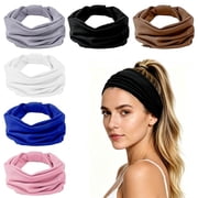 Soft Breathable Head Wraps 32x71 Inches Stretchy Polyester Hair Accessories Stretch Head Wrap main image 4