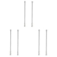 thumbnail image 1 of 6 Pack Window Security Bars, 15.8-27.6 Inches Adjustable Sliding Glass Door Lock Bars Window Safety Lock Bar Stopper for Home, 1 of 2