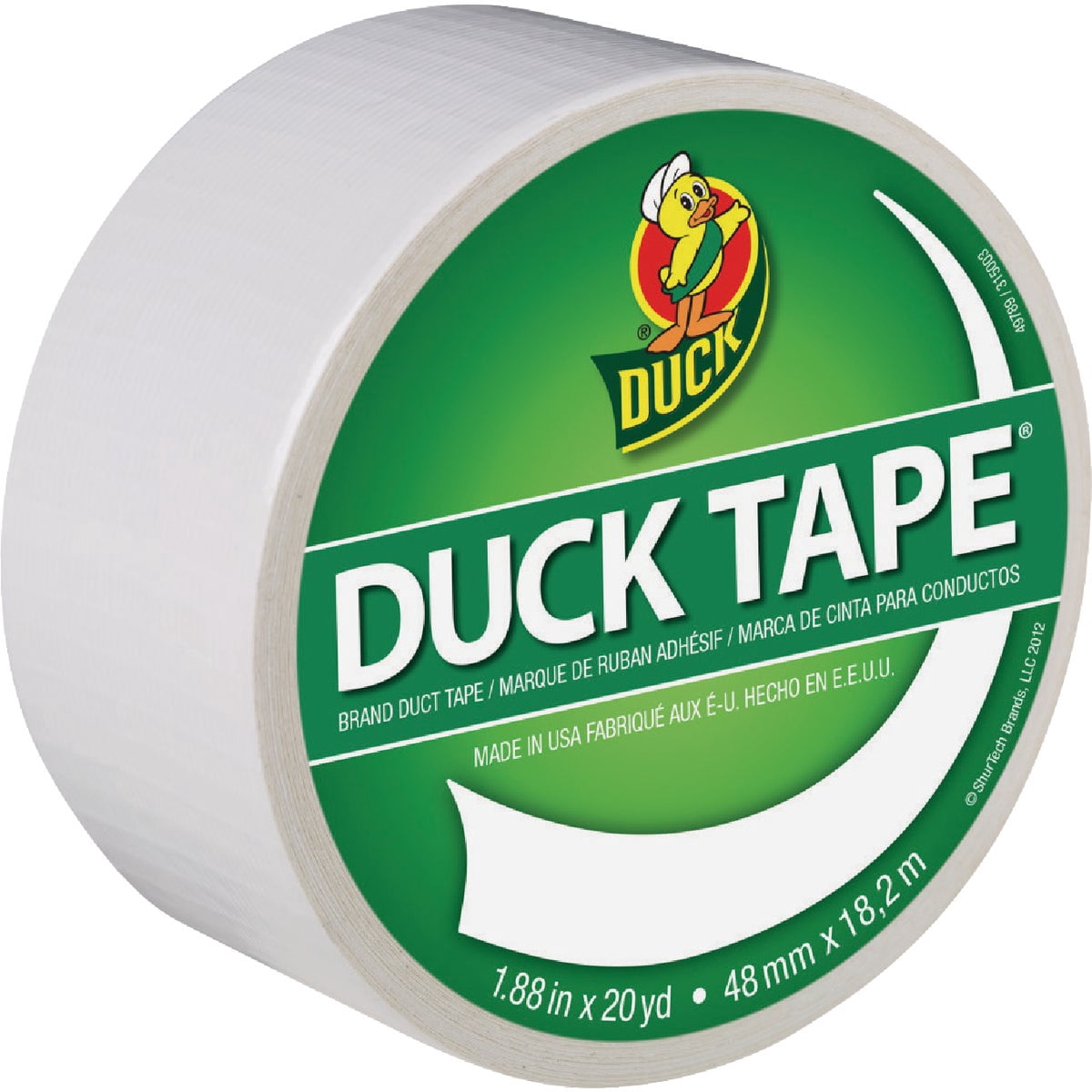 6-pack Duck Brand White Ducting Tape - 6 Pack — Residential Use, Standard Application